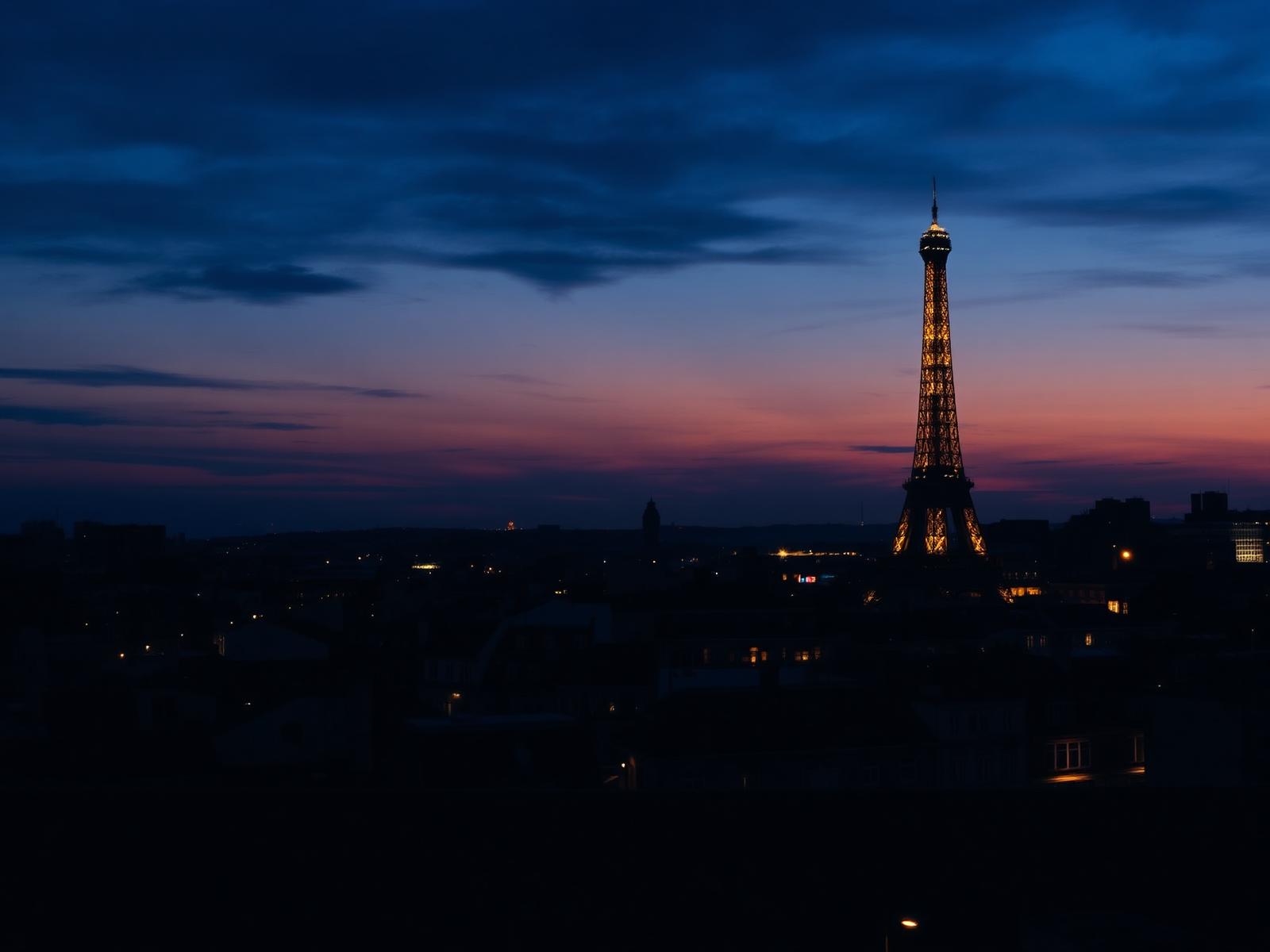 Paris skyline